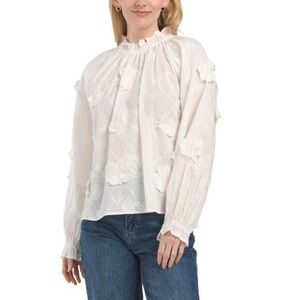 Love The Label High Neck Floral Blouse